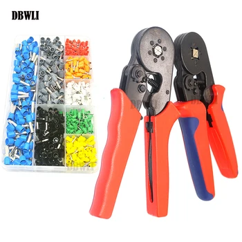 

Bootlace wire ferrules terminator Kit Electrical Crimp Tubular Terminal connector Box-packed Crimping Terminals Kit