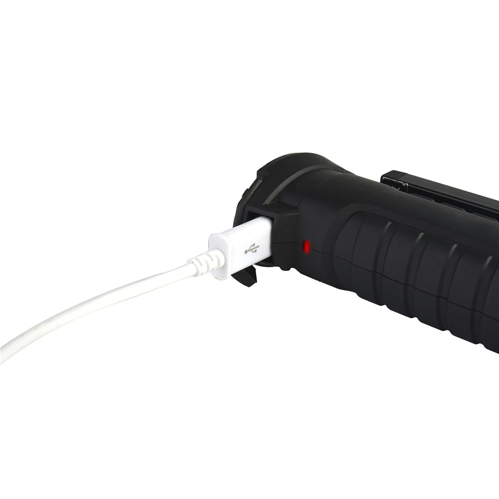 Светодиодный рабочий светильник, перезаряжаемый фонарь для работы магнитное основание ультра яркий COB проверка фонаря лампы для ремонта автомобиля, домашнего использования