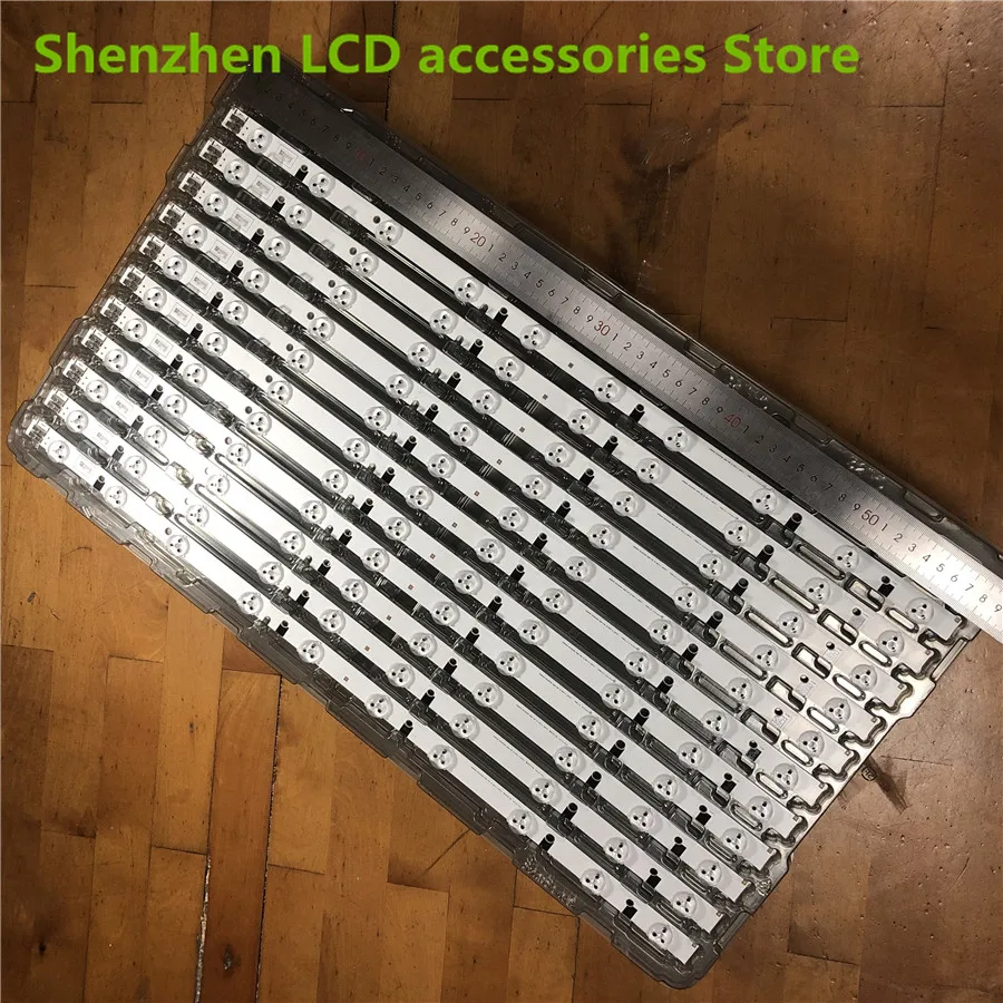 4Pieces/lot   LED BACKLIGHT SET FOR SAMSUNG UE32EH5000 TV 32F-3535LED-40EA FROM LTJ320HN07-V A   100%NEW  58CM    10LED