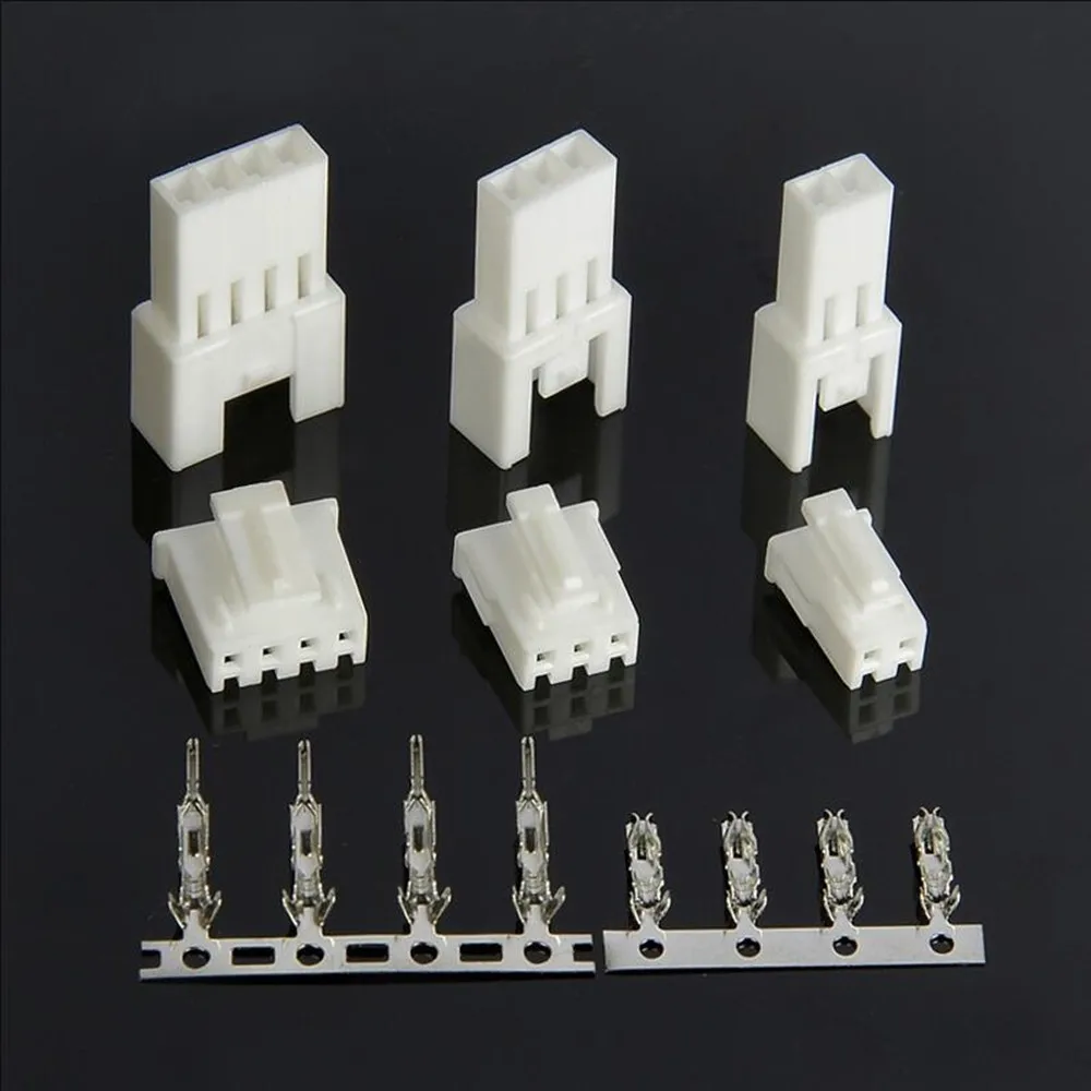 Fio de 2.5 mm Conector de Fio Macho Fêmea Conjunto de Terminal 2p 8pin 50 Conjuntos Smh250 Smp250