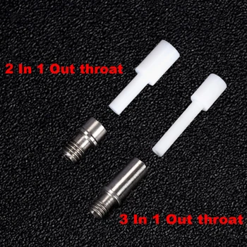

High Quality ZS Yong Throat with Teflon for ZS Yong 3 In 1 Out Hotend 2 In 1 Out Hotend 3D Printer Parts