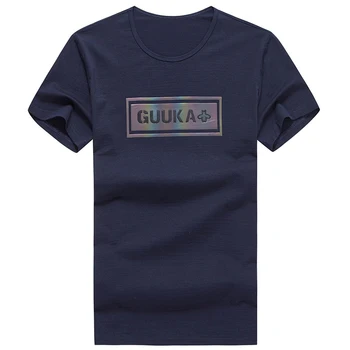 

Summer men's short-sleeved T-shirt men's casual fashion letters comfortable round collar cotton printed short-sleeved top M-3XL