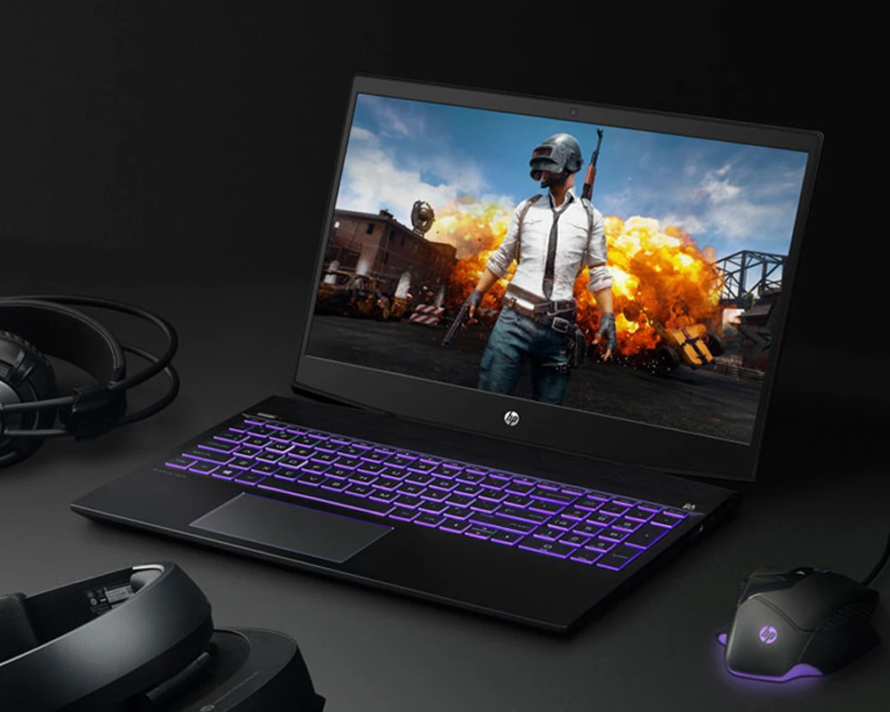 Игровой ноутбук hp 15,6 дюймов Intel Core i7 Windows 10 8GB RAM SSD 128GB+ HDD 1 ТБ GTX1050Ti 4GB ноутбук с подсветкой клавиатуры