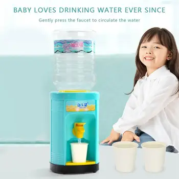 

Mini Miniature Decor Water Dispenser Model LED Kids Dollhouse Accessories 5.26