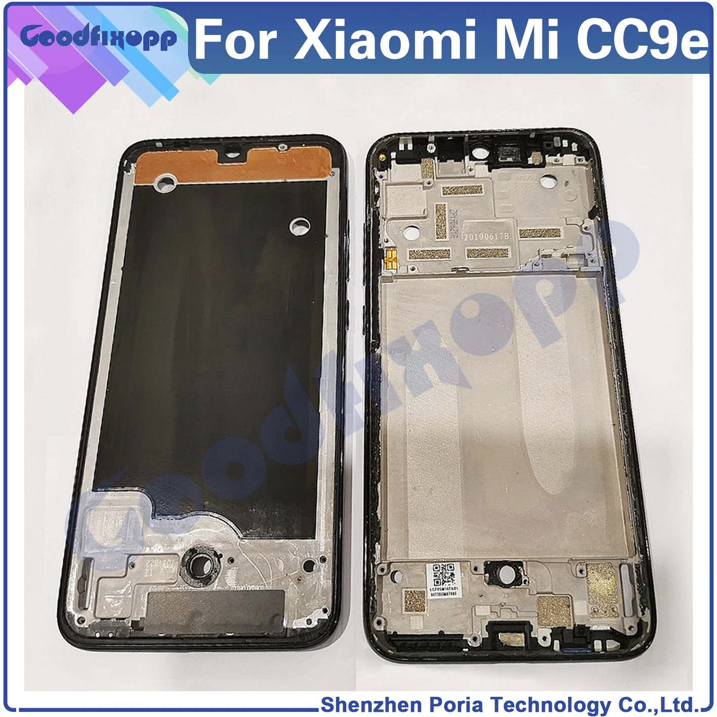 

Передняя рамка для Xiaomi Mi CC9E Media Case, средняя рамка, поддержка ЖК-экрана, передняя рамка