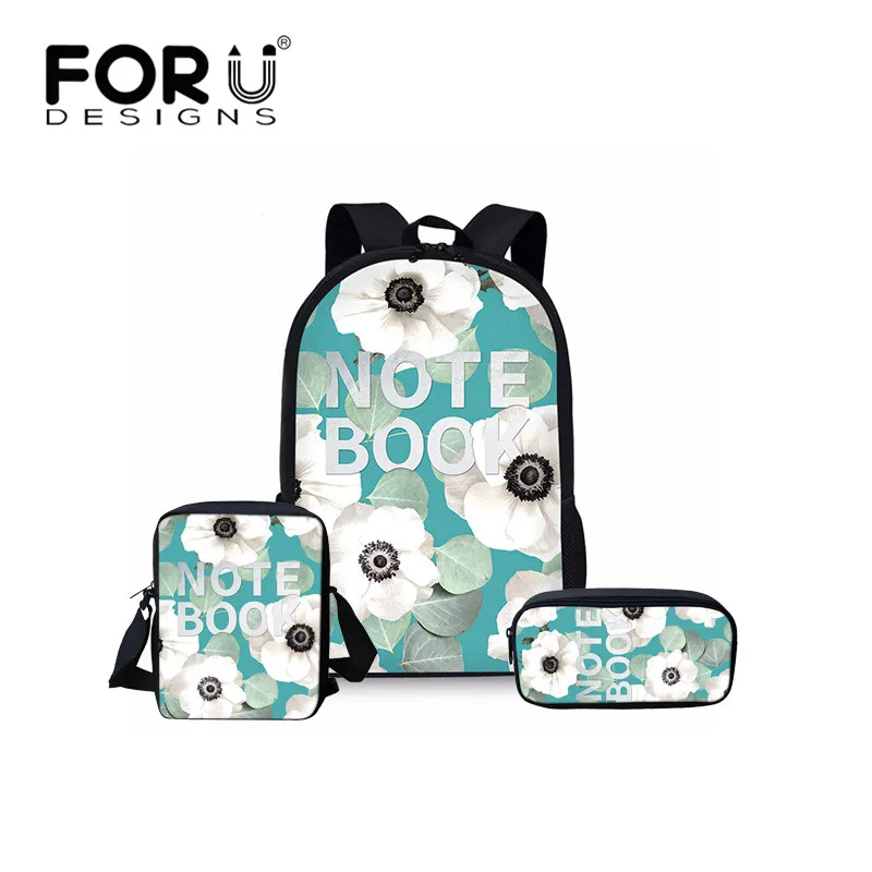 RH0457CEK FORUDESIGNS школьные рюкзаки для подростков секретный сад девушки рюкзак для холстов набор дышащая сумка Mochila Feminina детские школьные - Цвет: RH0457CEK