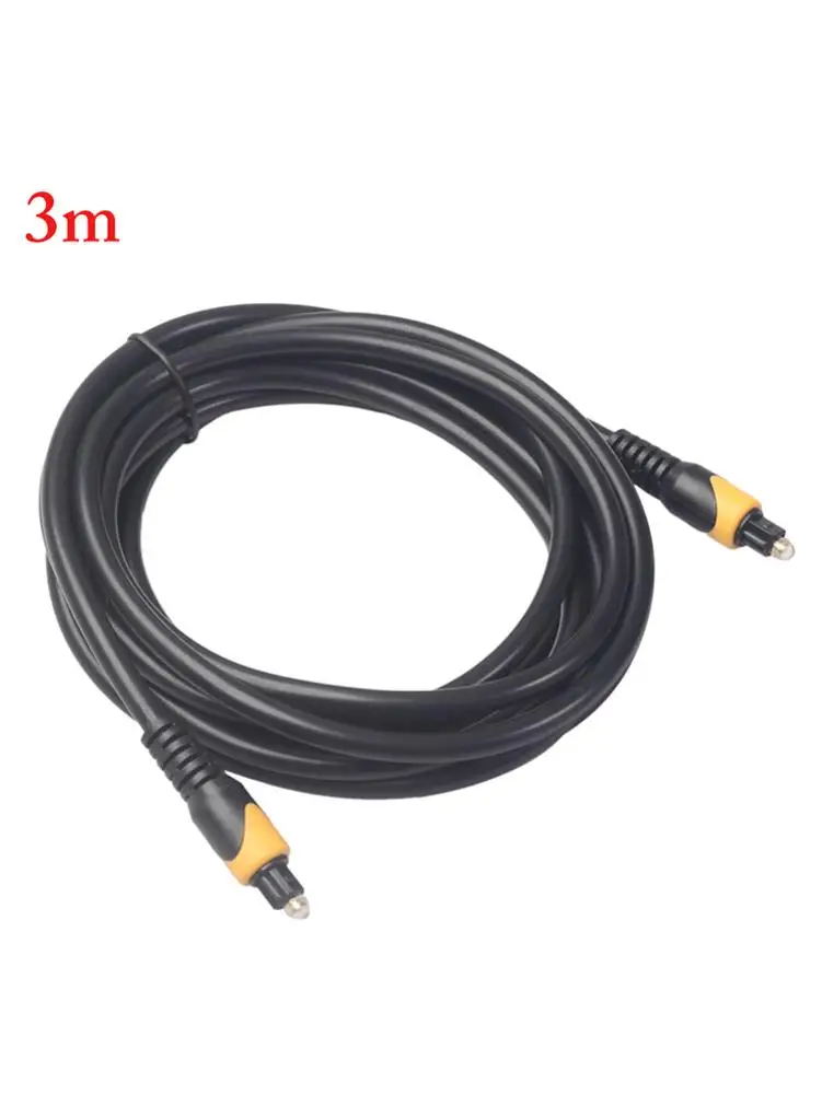 Прочный Toslink HD цифровой оптический аудио кабель SPDIF цифровой коаксиальный кабель позолоченный MD DVD волоконный кабель 1 м 2 м 3 м 5 м