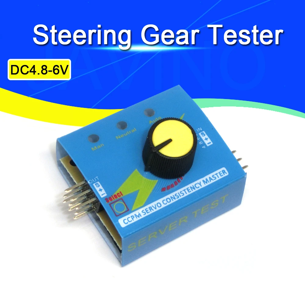 Multi Servo Tester 3CH ECS Consistency Master Checker Speed Controler CCPM BG 