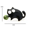 Wuli&baby Cute Small Fat Playing Ball Cat Brooches Women Alloy Enamel Cat Animal Party Casual Brooch Pins ► Photo 2/3