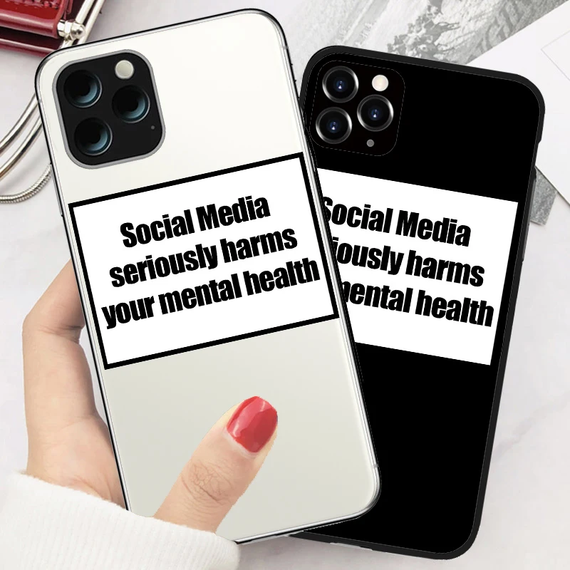 Социальные сети серьезно вредят вашему душевному здоровью для iPhone 11 XS 5S SE 6S 7 8Plus XR
