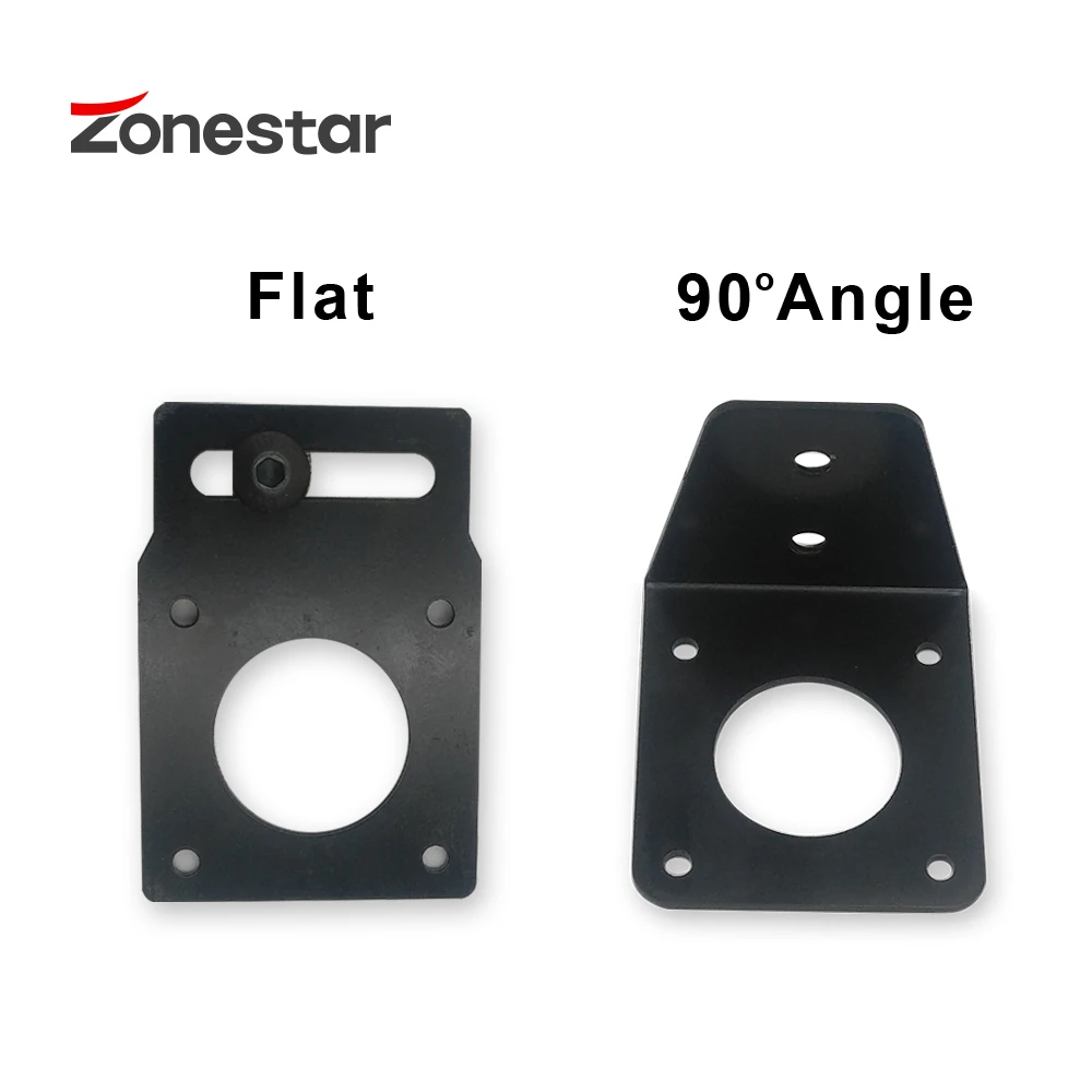 ZONESTAR кронштейн для экструдера 42 Nema17 шаговый двигатель экструдер Боуден черный