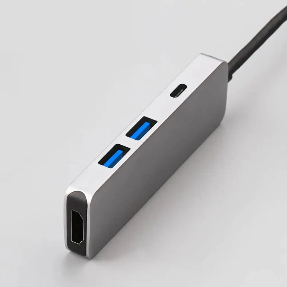 Мульти USB 4 в 1 Тип C до 4 к HDMI PD питание 2 USB3.0 порты USB C концентратор адаптер для планшетного телефона