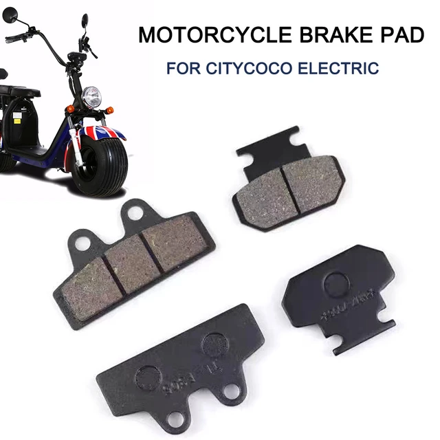 Pour Citycoco Scooter Pièces De Rechange Avant Et Arrière Plaquette De Frein  Étrier Vélo Électrique Scooter Électrique Plaquette De Frein Jeu Plaquettes  Frein (Color : Old Brake Pad) : : Sports et