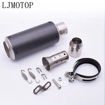 

For Suzuki GSX650F HAYABUSA GSXR1300 SV1000 TL1000 GSR600 Universal Motorcycle Exhaust Muffler Escape Moto Exhaust + DB killer