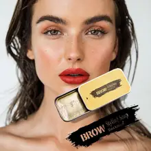 4D Gefiederten Natürliche Brauen Einstellung Gel Wasserdichte Seife Stirn Dauerhafte Augenbraue Gel Augenbraue Farbton Pomade Kosmetik TSLM2