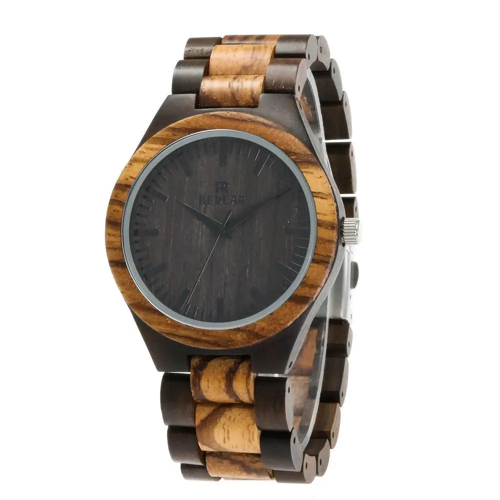 

2019 new vintage wooden watch available wooden watch popular zebra wooden watch
