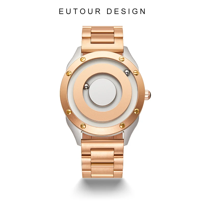 EUTOUR2021 new arrival  Original new unisex watch quartz watch, simple luxury couple watch 40mm dial. 26mm stainless steel strap