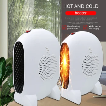 

Mini Portable Space Electric Fan Heater Desktop Room Heaters Touch Screen Heating Small Heater Fast Heat Heated Household