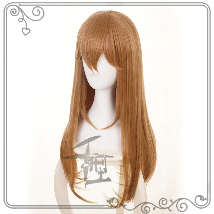 Cells at Work Hataraku Saibou Platelet Long Straight Brown Cosplay Wig + Wig Cap (no cap)