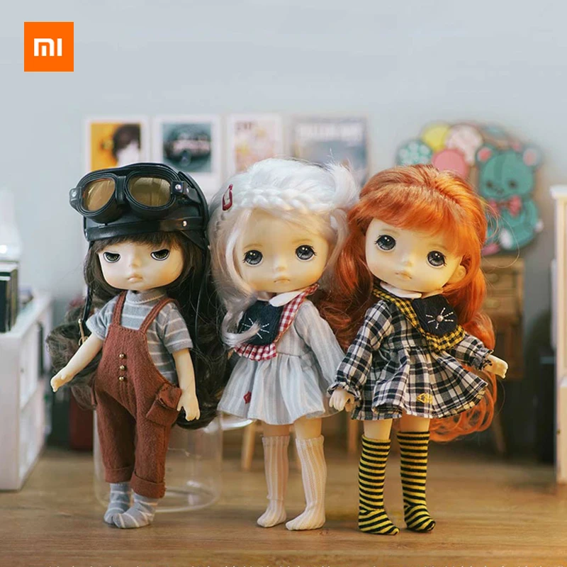  Xiaomi Mijia Monst Savage Baby Bid Doll 20 Cm Tall Small and Exquisite Childlike and Lovely Girl Gi