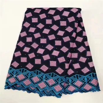 

Cassiel 5Yards Material Swiss Voile Lace In Switzerland With Stones African Dry Lace Fabric High Quality Nigerian Lace Fabric
