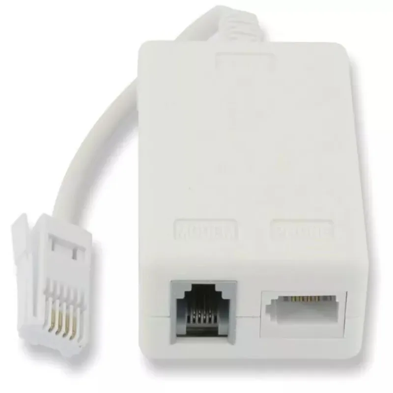 ADSL/ADSL2 + микрофильтр интернет широкополосный сплиттер с кабельным