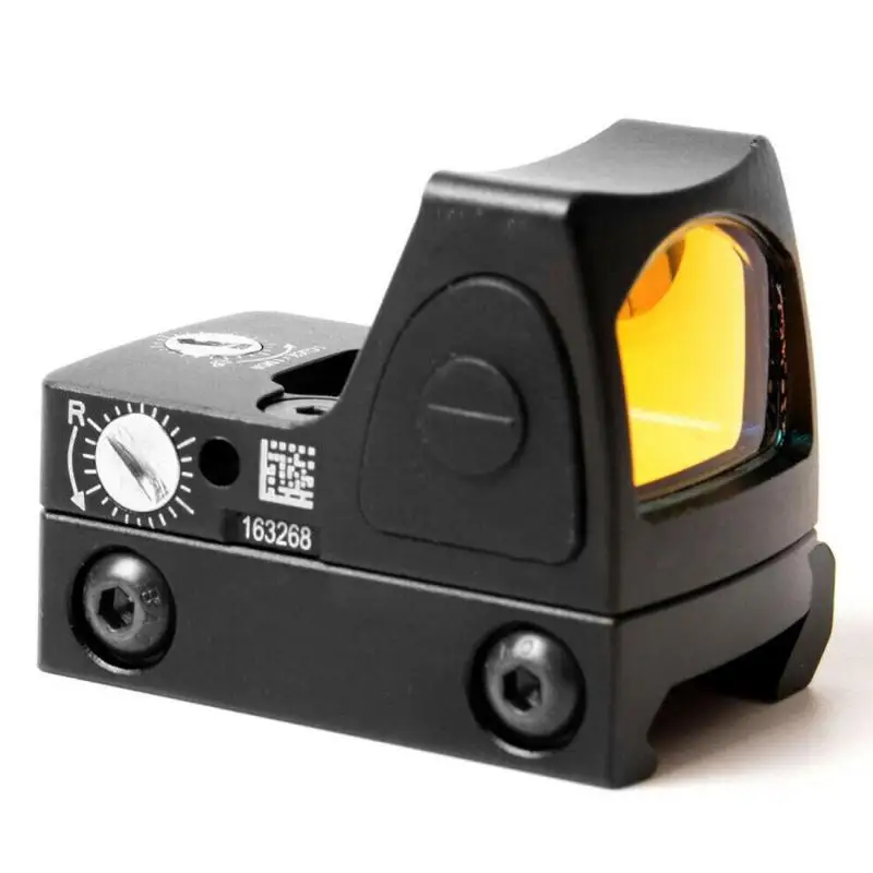Mini RMR Red Dot Sight Collimator Reflex Sight Scope fit 20mm Dual Motion Sensor 
