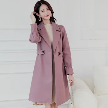 

2020 Woolen Coat Korea Winter Woolen Coat