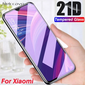 

500Pcs 21D 11H Full Coverage Screen Protector Glass For Xiaomi Redmi 10X Pro 9 9A 9C 8 8A 7 7A 6 6A 5 Plus Tempered Glass Film