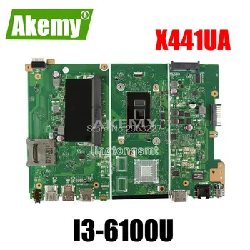 

X441UA Motherboard i3-6100U For Asus X441UA X441U Laptop Mainboard test 100% OKinterface is not available, only pin interface