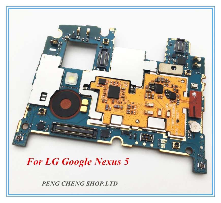 

Europe Version 32GB ~Unlocked Original Chips Logic Board For LG Google Nexus 5 Motherboard