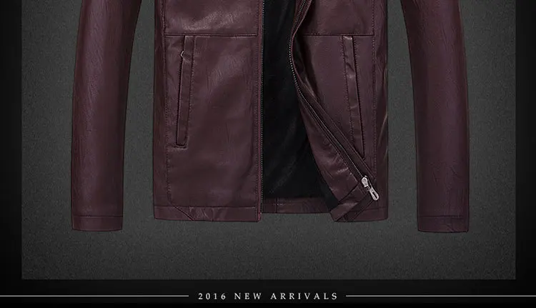 New Style MEN'S PU Jacket Short Imitation Leather Clothing Men's Autumn Thin Locomotive Leather Coat Outer Mold Entity