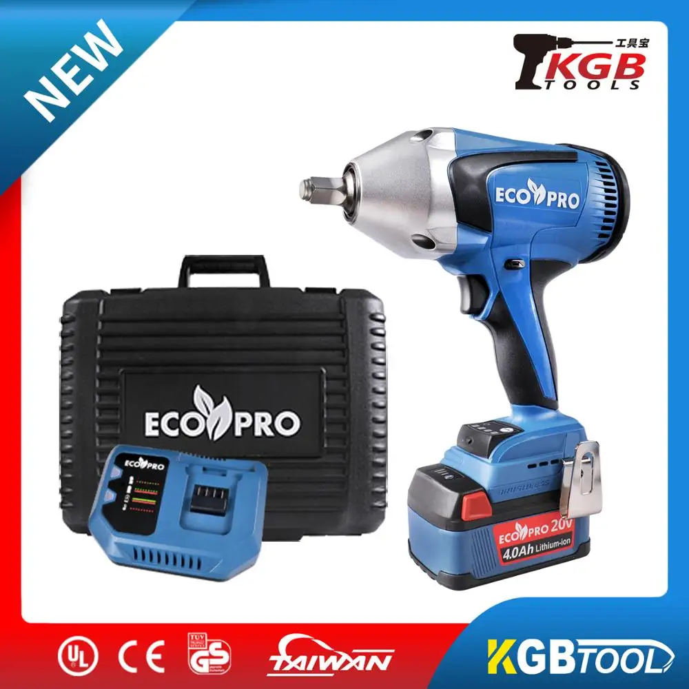 

1000Nm high torque 4 speed torque design 20V Electric Wrench Brushless Impact Wrench Heavy Duty for Repair