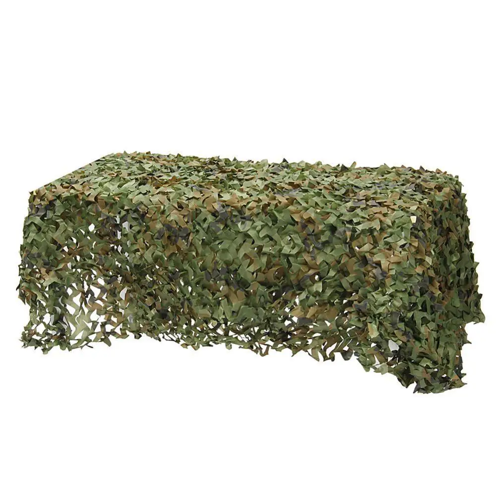 

1*1.5M Woodland Camouflage Camo Army Net Hide Netting Camping Military Hunting Shelter High-quality