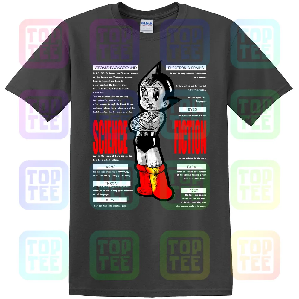 Details about   Astro Boy X Ray Youth Black Back T-Shirt Ages 8-12