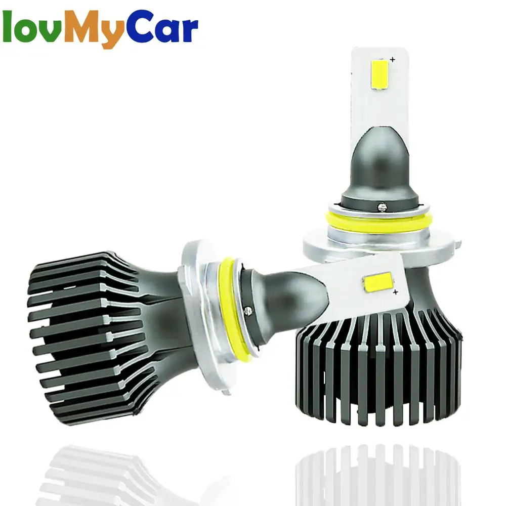 2X F1X H4 H7 H1 H3 H8 H15 HB3 HB4 9012 880 фар Противотуманные фары автомобиля СИД 50W 6400LM высокое ближнего и дальнего света лампы авто мобильных лампы 6500 к DC 11~ 30 в