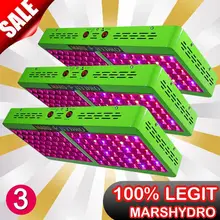 Mars Hydro 3 шт. отражатель 600 Вт полный спектр светодиодный светильник для выращивания Veg/Bloom переключаемый комнатный завод Гидропоника теплица система