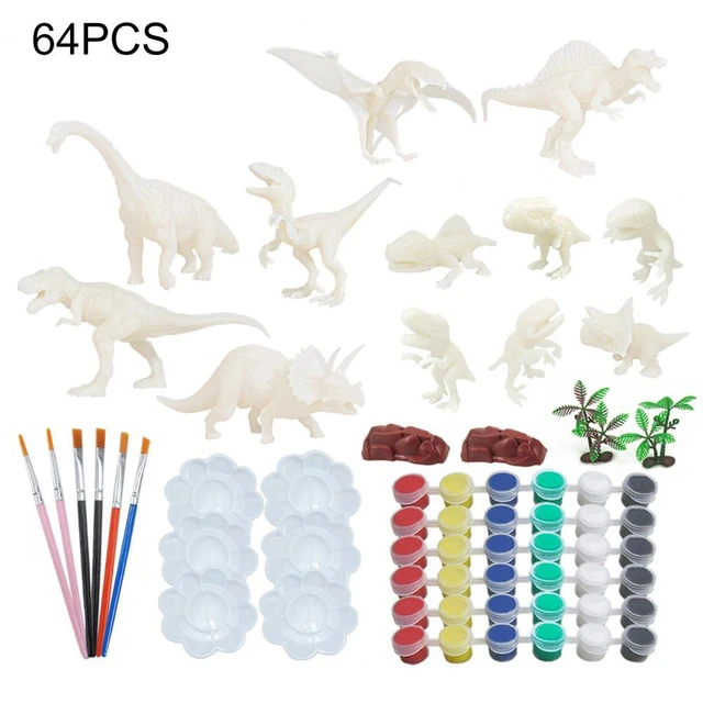 Molde de dinossauro desenho removível diy, crianças, para meninos,  brinquedo educacional clássico, presente de exibição - AliExpress
