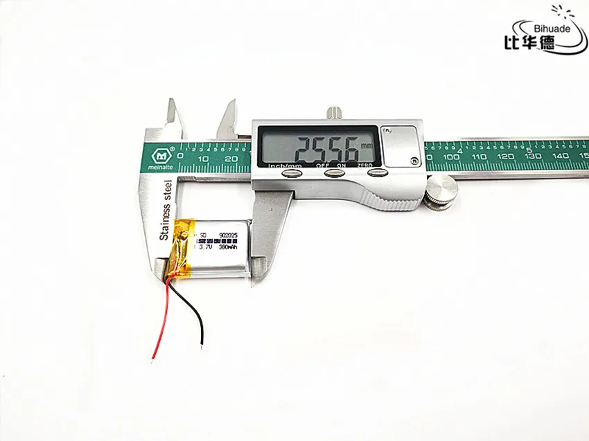 Литиевая батарея хорошего качества 3,7 V, 380mAH 902025 полимерный литий-ионный/литий-ионный аккумулятор для планшетных ПК банк, gps, mp3, mp4 - Цвет: 3pcs