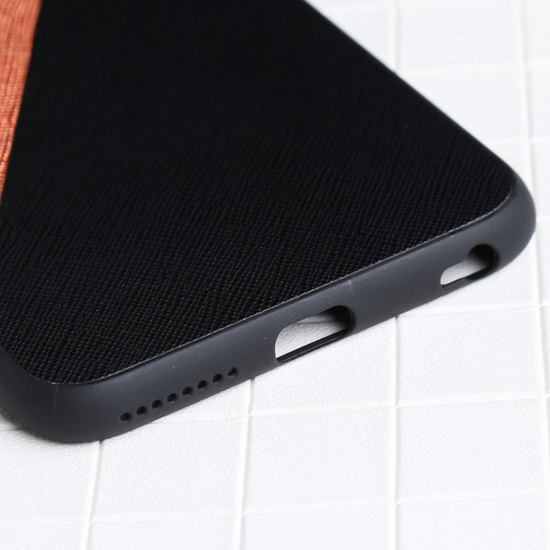 Etui, чехол, чехол, для Xiaomi Redmi Note 8 pro Note8 тканевая ткань Texure Bumper SiIicone мягкий бампер рамка задняя крышка чехол для телефона s