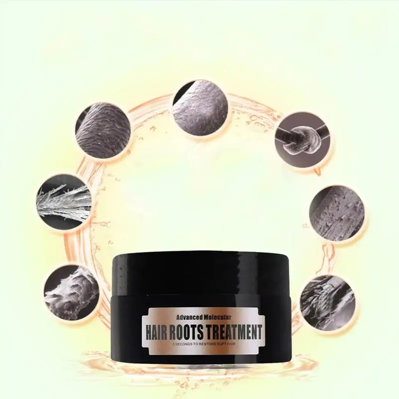 Hair Detoxifying Hair Mask Advanced Molecular Hair Treatment Recover Hair Types Keratin Hair Mask Smooth Damage Repaired 50ml