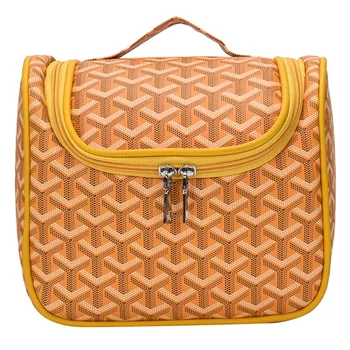 

Houndstooth Women Cosmetic Bag Large Capacity Waterproof Wash Bags Tour Home Business Trip Storage Bags for Women 2020