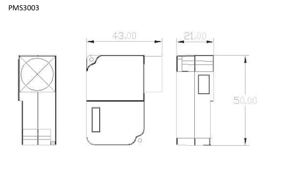 Лазерный датчик PM2.5/лазер G3/PMS3003