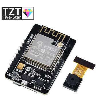 

ESP32-CAM WiFi + Bluetooth Module Camera Module Development Board ESP32 with Camera Module OV2640 2MP For Arduino