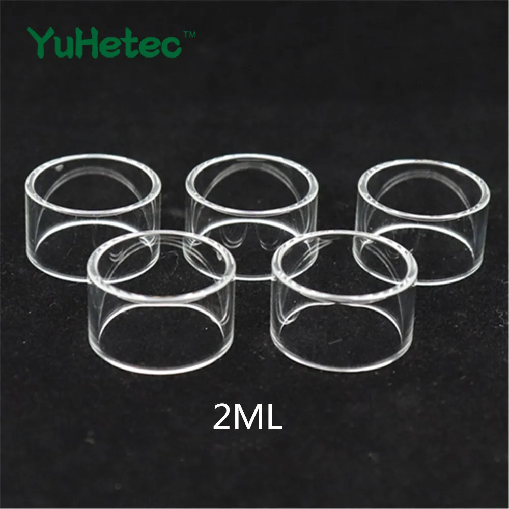 5 шт. оригинальная сменная стеклянная трубка YUHETEC для Vaporesso Gemini mini Mega RTA tank GEN KIT pyrex
