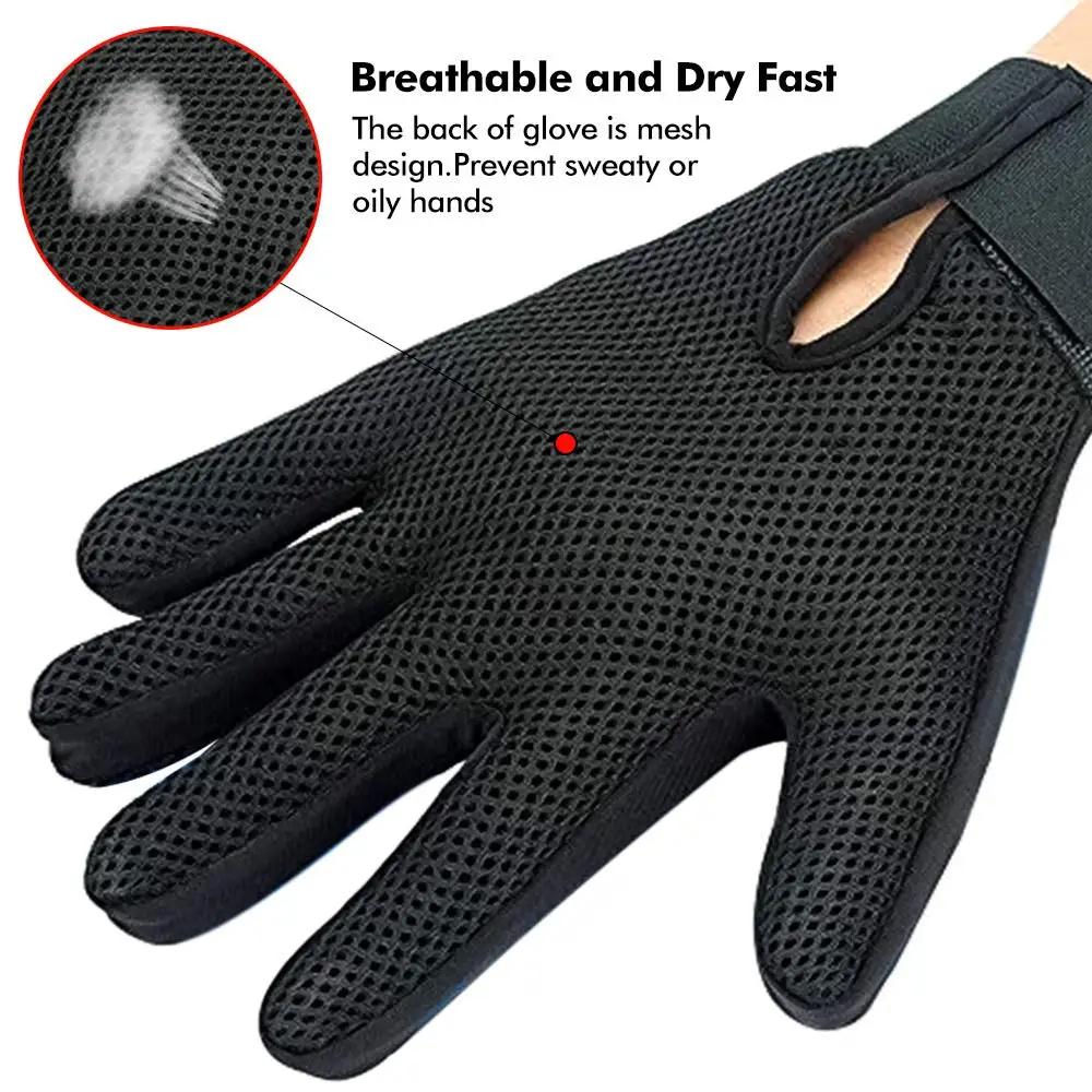 Нежная щетка для вычесывания животных перчатки-эффективное устройство для удаления шерсти домашних животных перчатки-Улучшенный