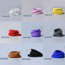 1 пара эластичных магнитных шнурков без шнурков для обуви для детей и взрослых, унисекс, плоские кроссовки, шнурки, шнурки для быстрой носки