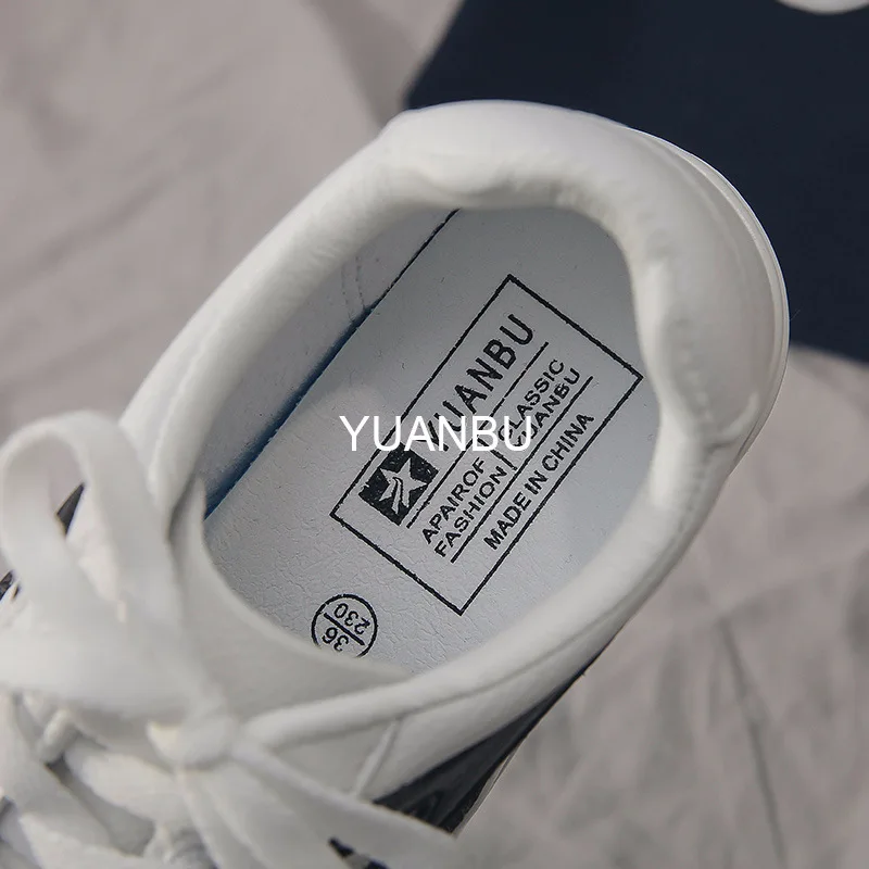 

Yuan bu 2018 Spring New Products INS Super Fire Korean-style Casual Low Top Mixed Colors White Shoes Women's Lace-up Shoes