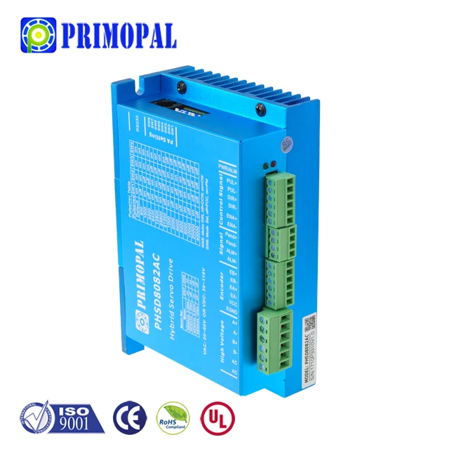US $143.00 82A 80 VAC 2 Phase Digit Input Leadshin Laser For Ic Ethercat 5 Axi Dmx Nema 34 Close Loop Step Driver