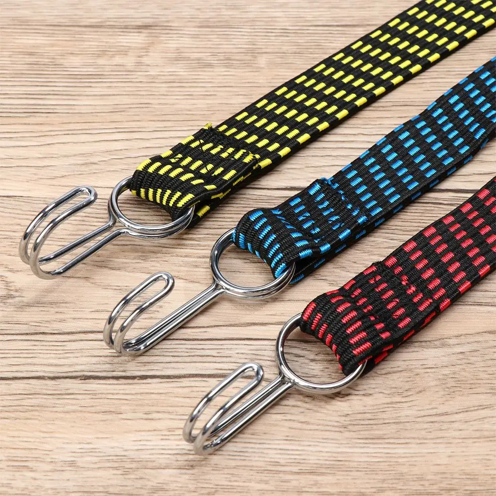 New Fixed Band Elastics Rubber Bikes Ropes Tie Luggage Rope Cord Hooks Bicycle Strap Luggage Roof Rack